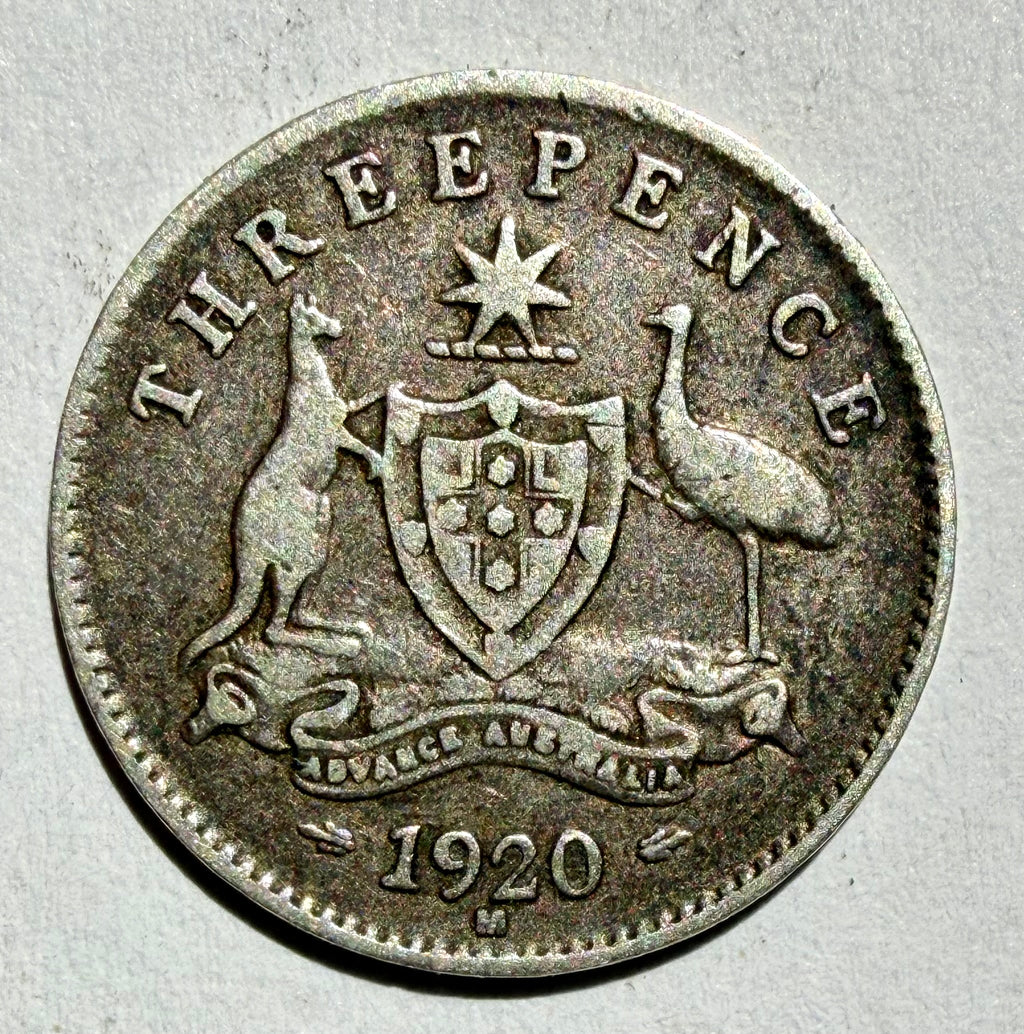 Australia Sixpence 1920