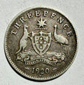 Australia Sixpence 1920