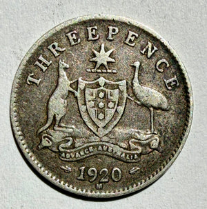 Australia Sixpence 1920