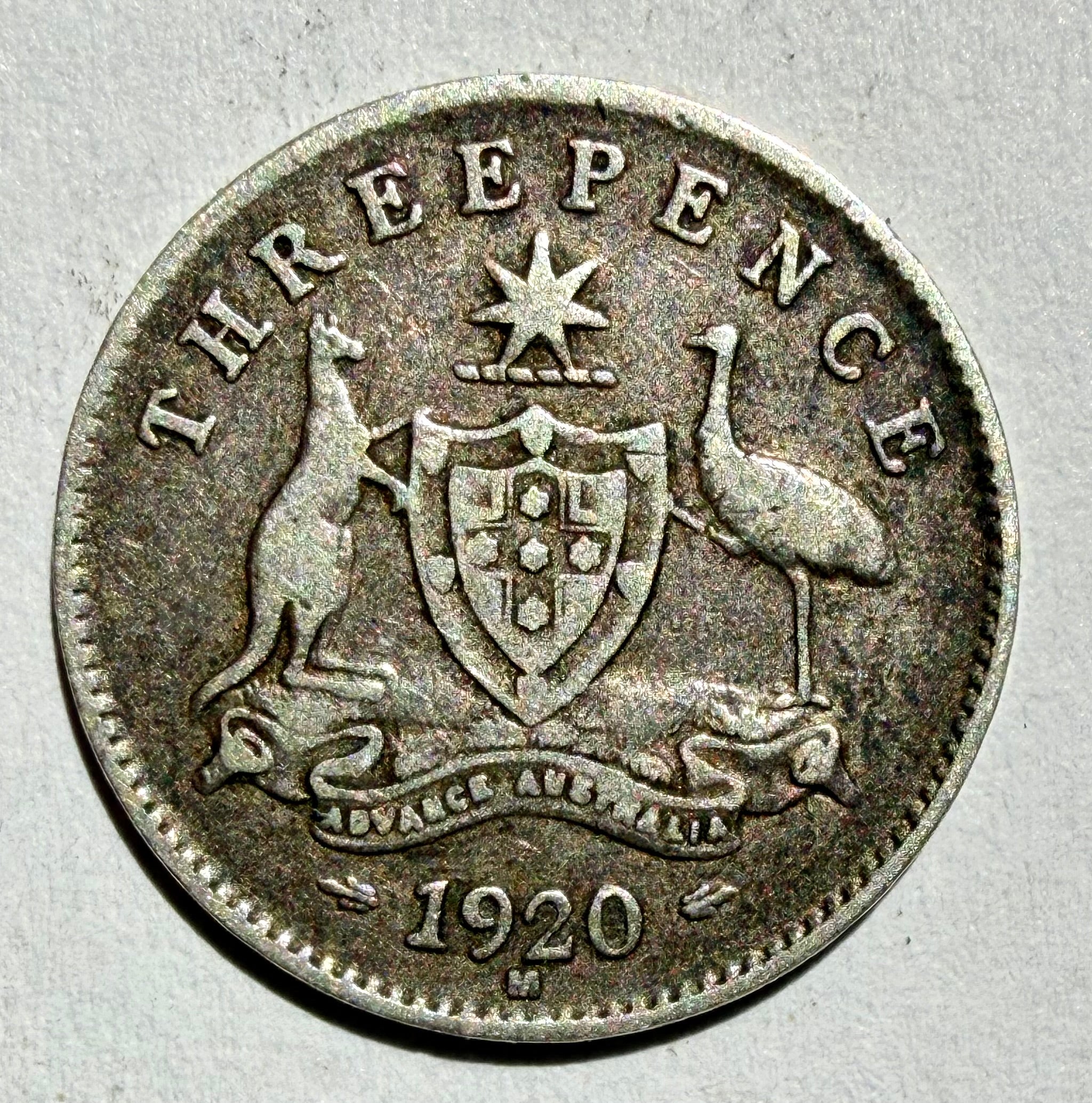 Australia Sixpence 1920