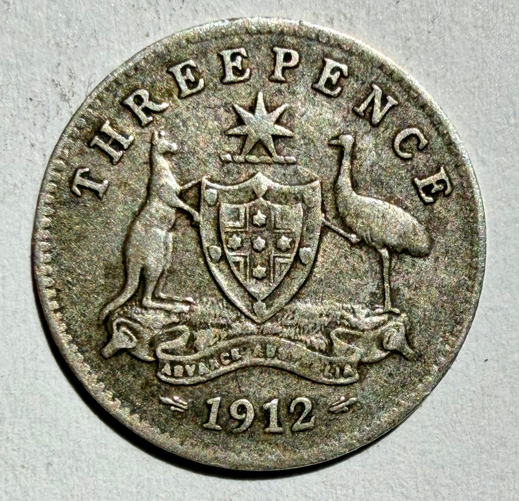 Australia Threepence 1912
