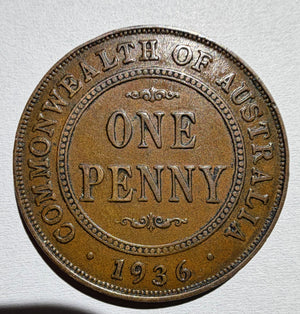 Australia Penny 1936
