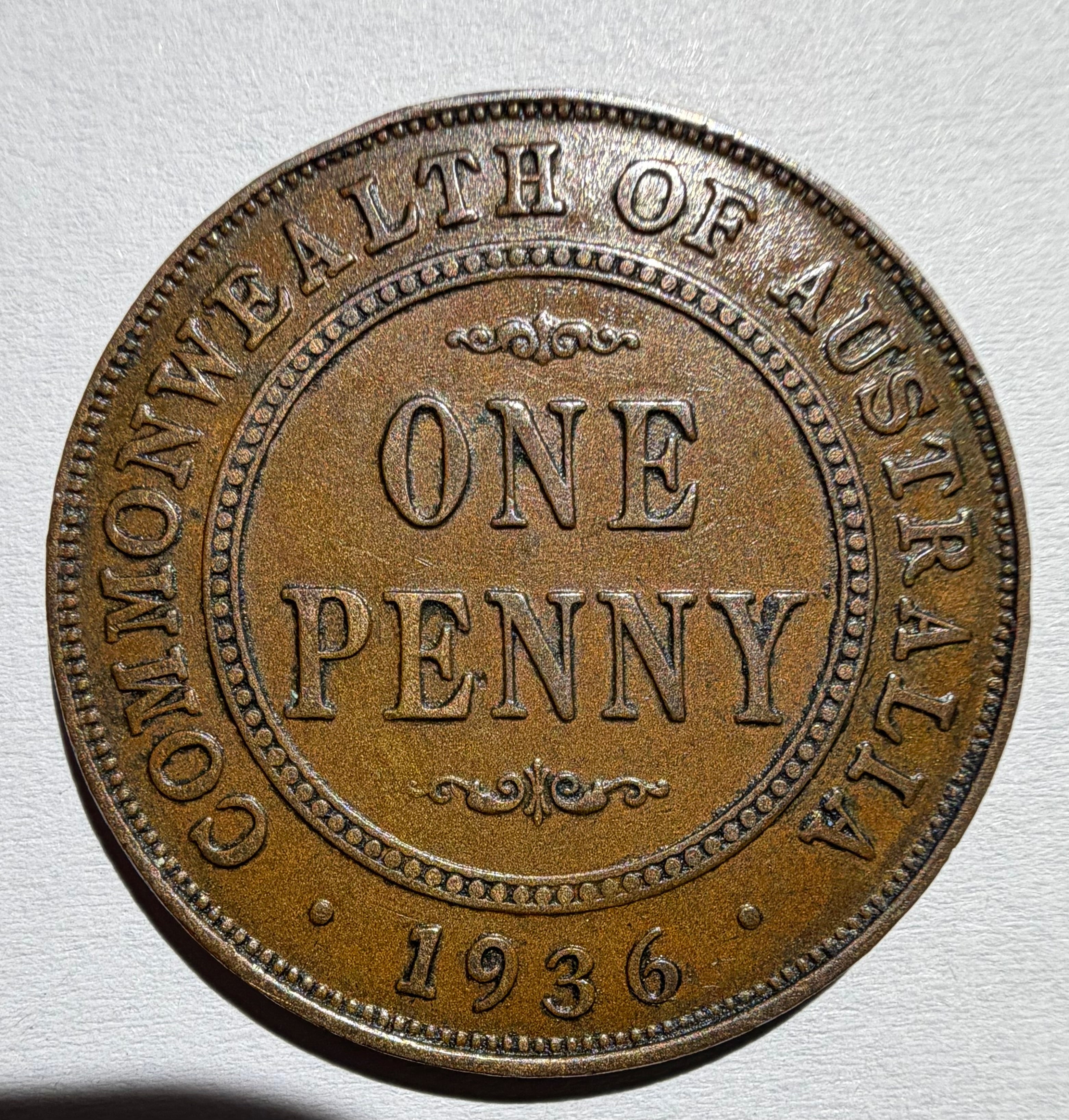 Australia Penny 1936