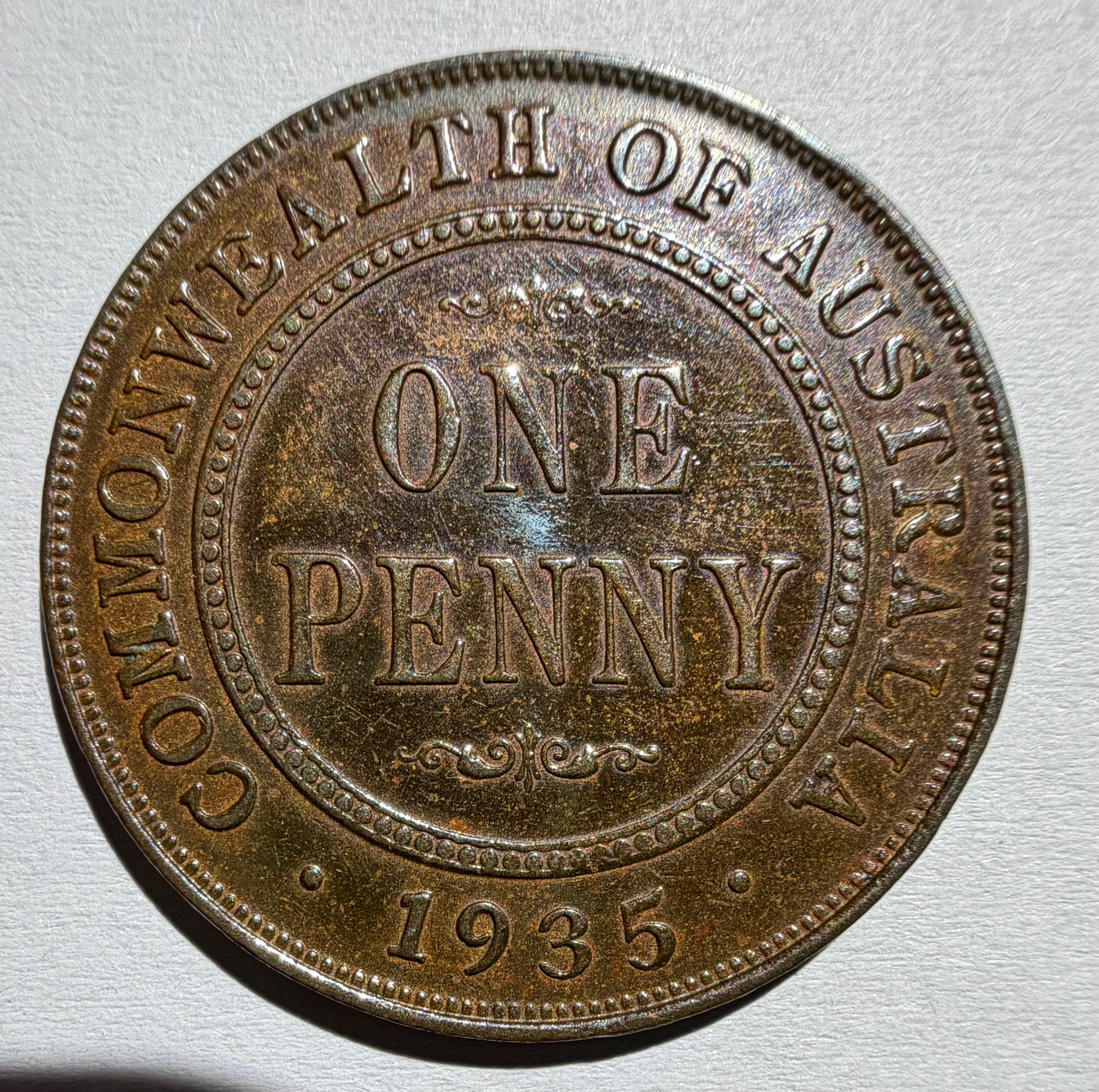 Australia Penny 1935