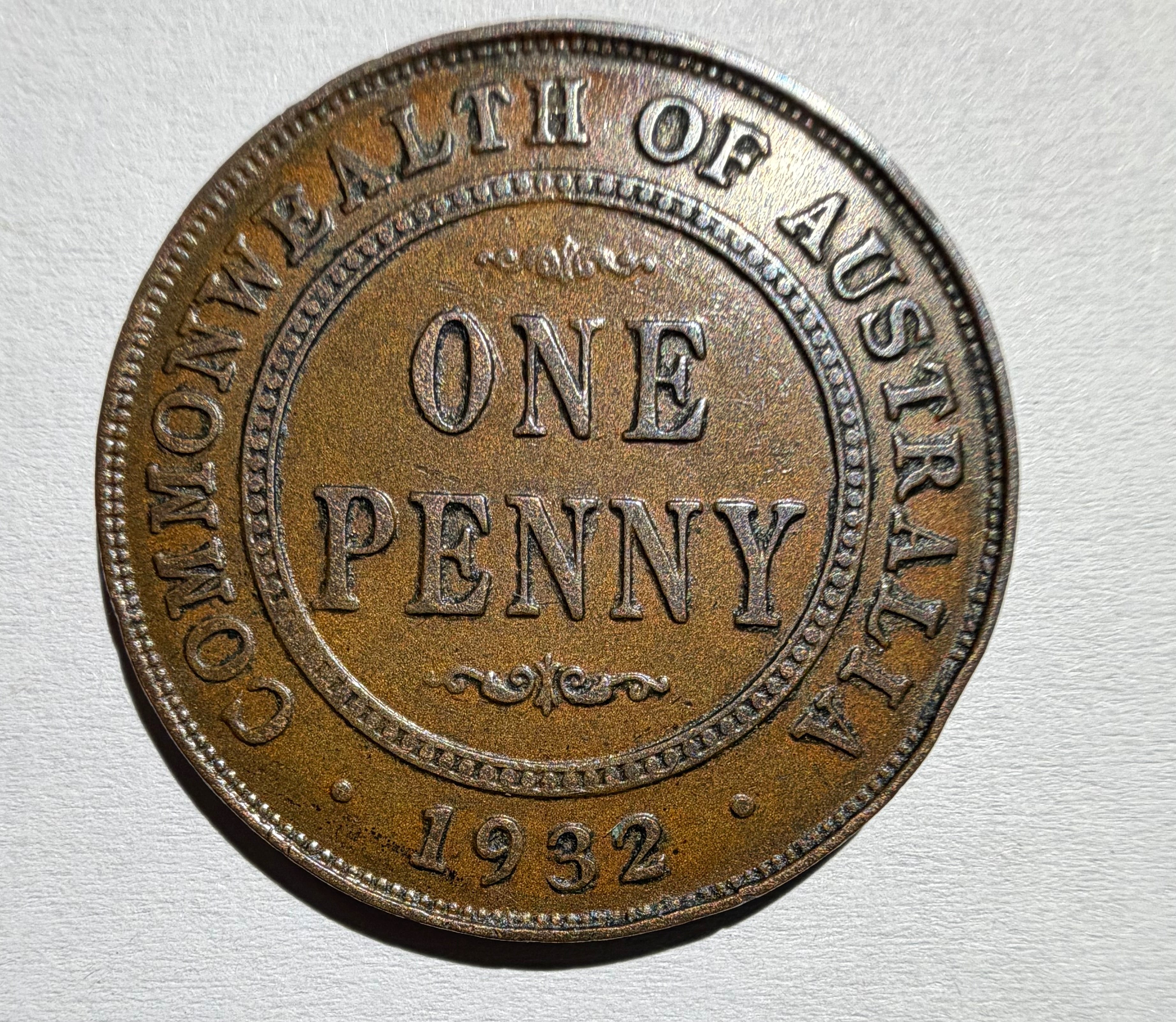 Australia Penny 1932