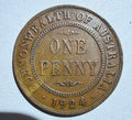 Australia Penny 1924 English