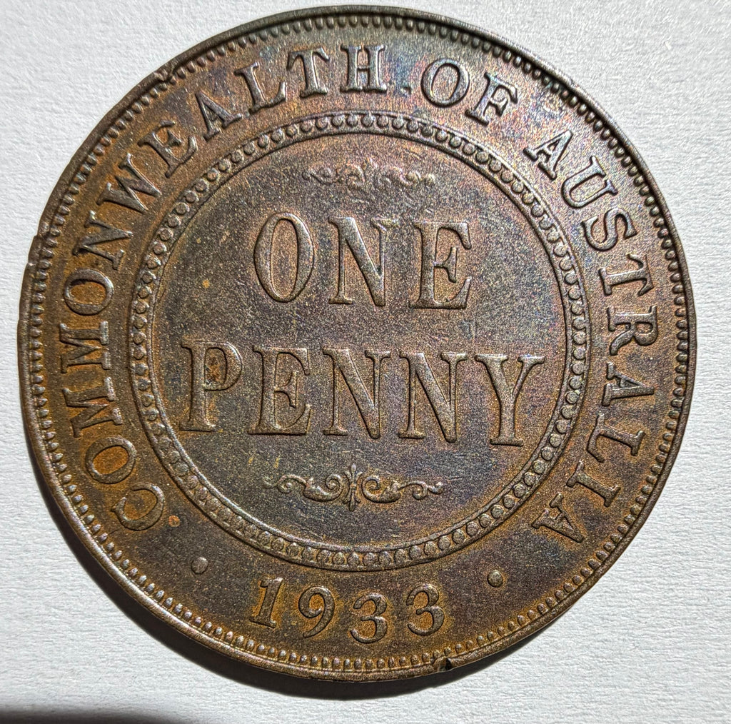 Australia Penny 1933