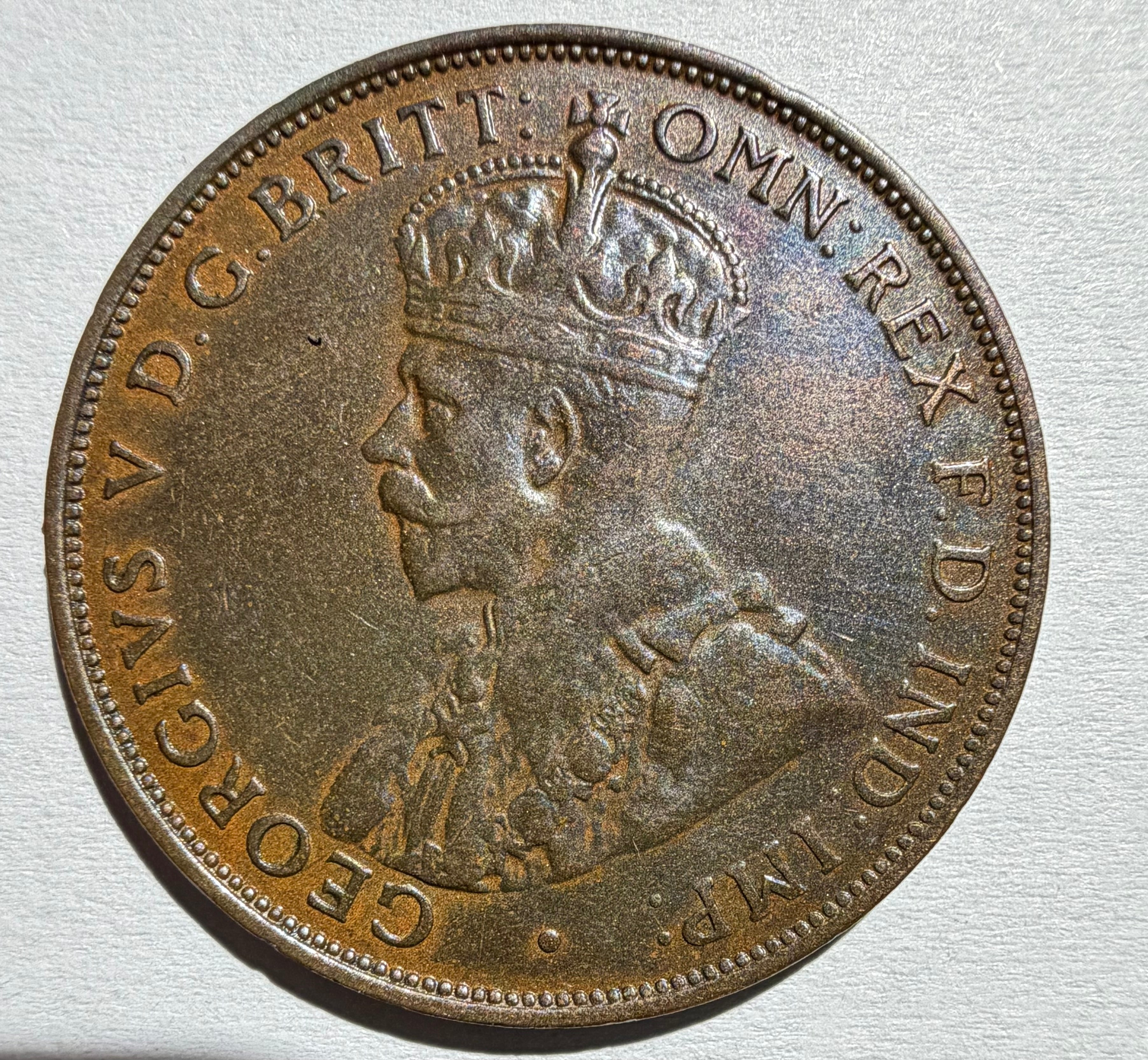 Australia Penny 1933