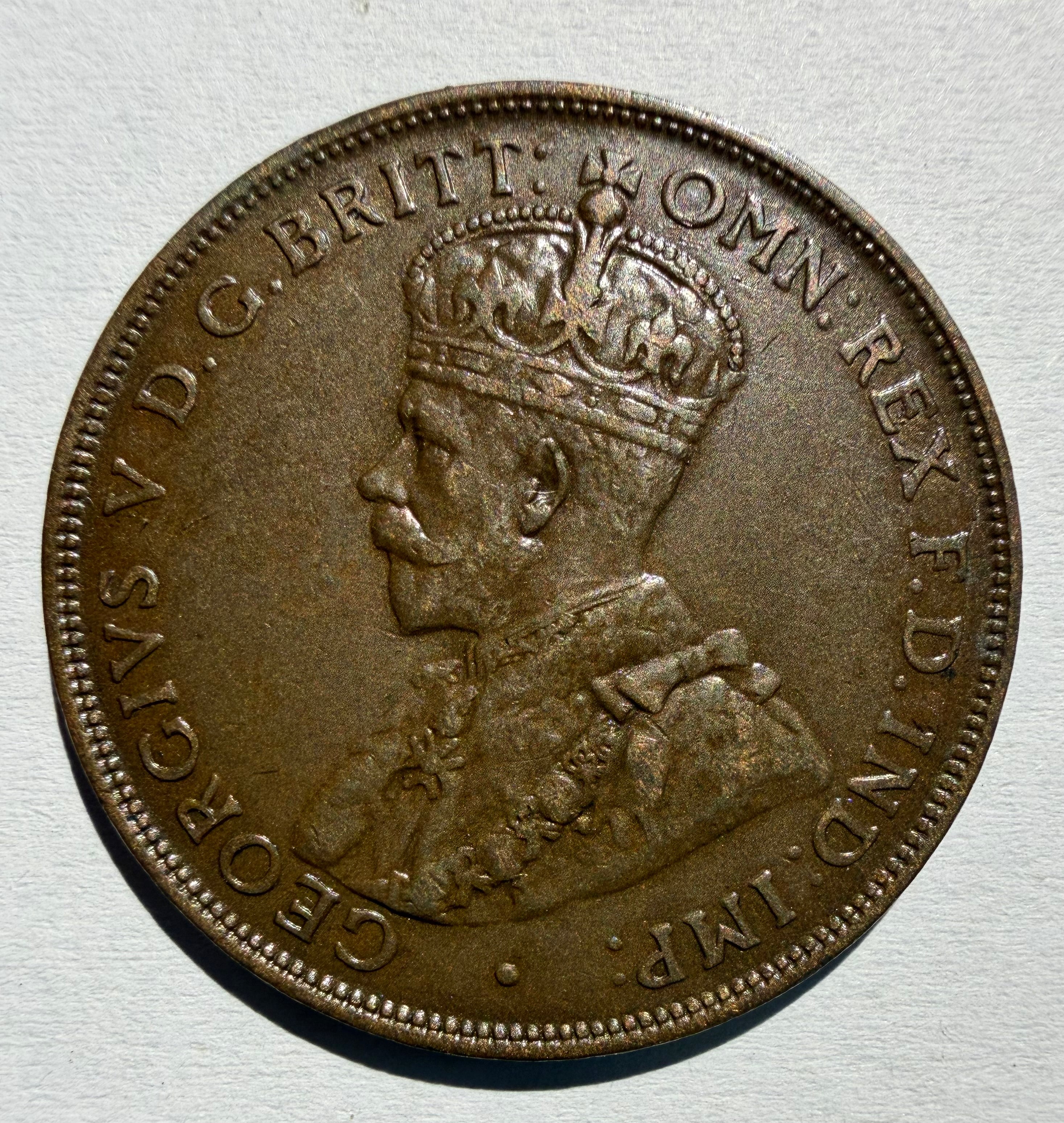 Australia Penny 1922-English