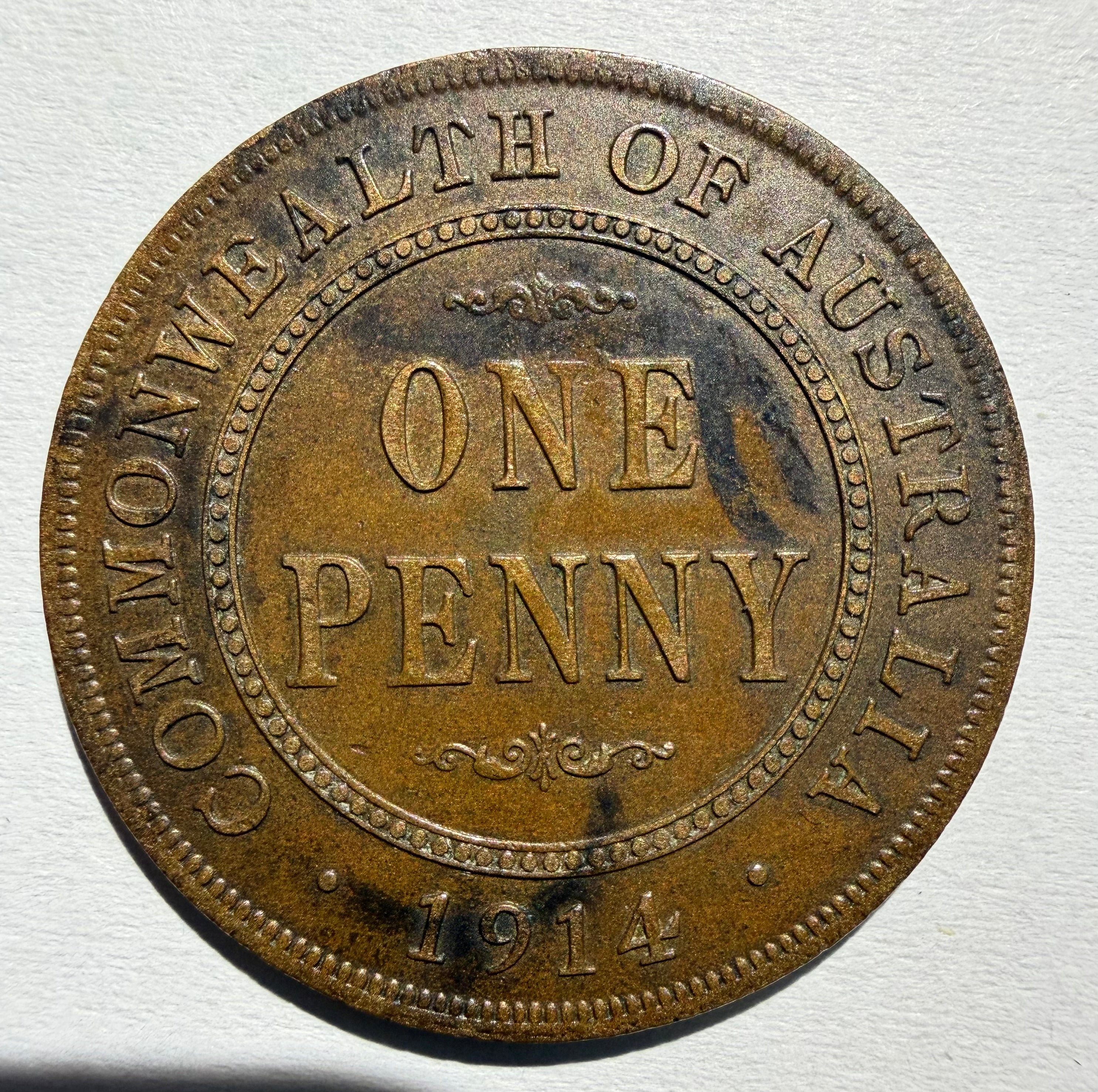 Australia Penny 1914