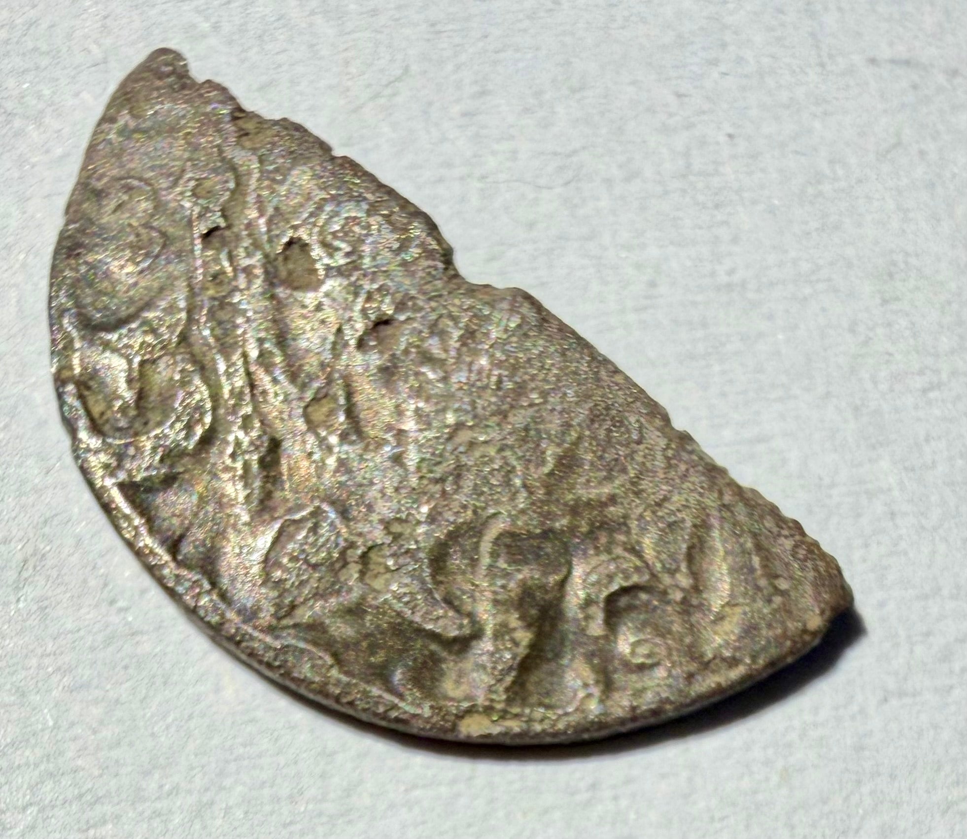 Henry III Short Cross Cut Halfpenny - Class 7a1 - Pieres ON DVR - Durham Mint