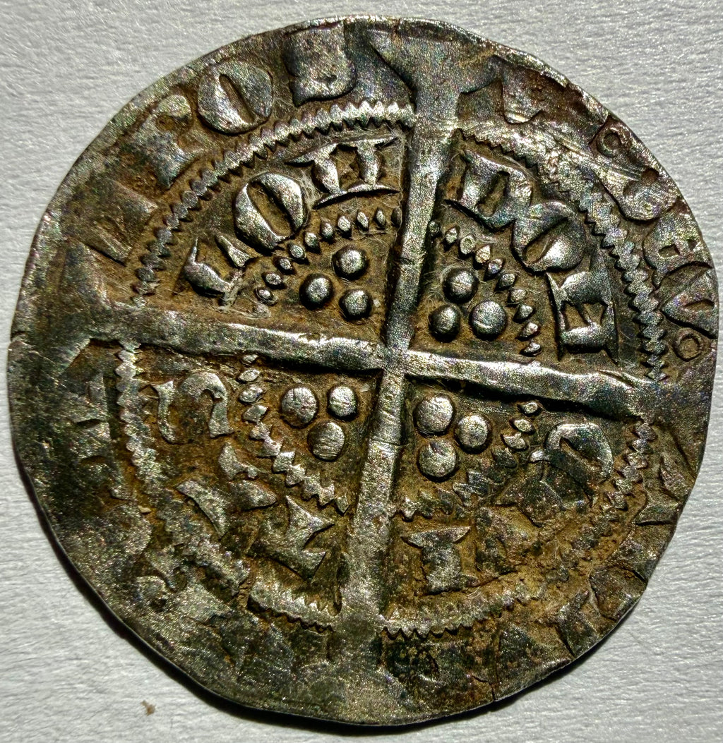 Edward III half groat, series C, London mint S1574