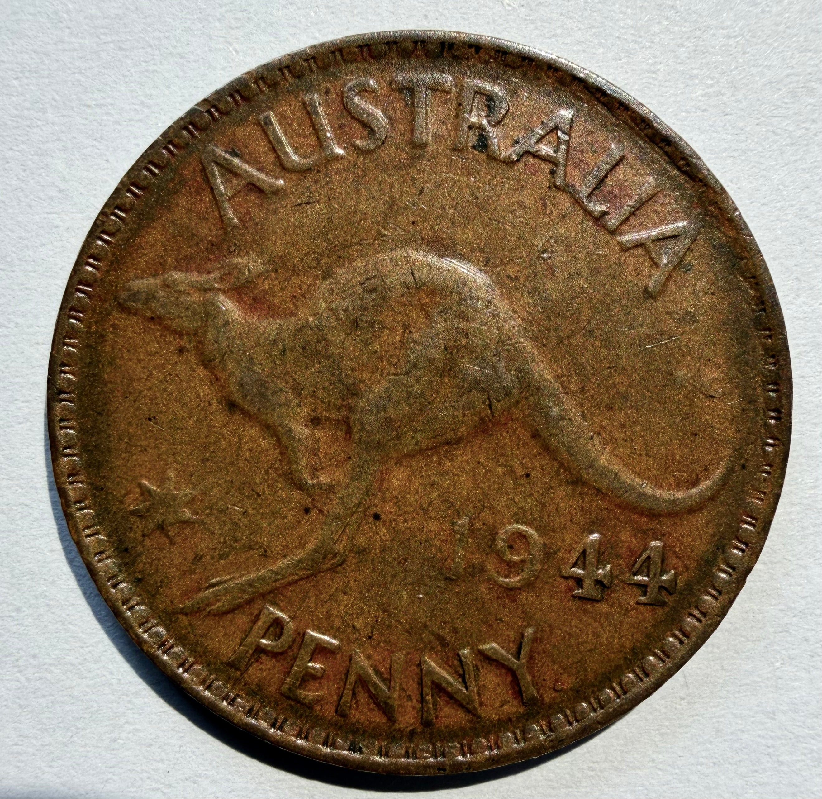 Australia Penny 1944 Perth