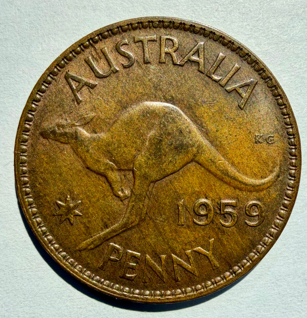 Australia Penny 1959 M