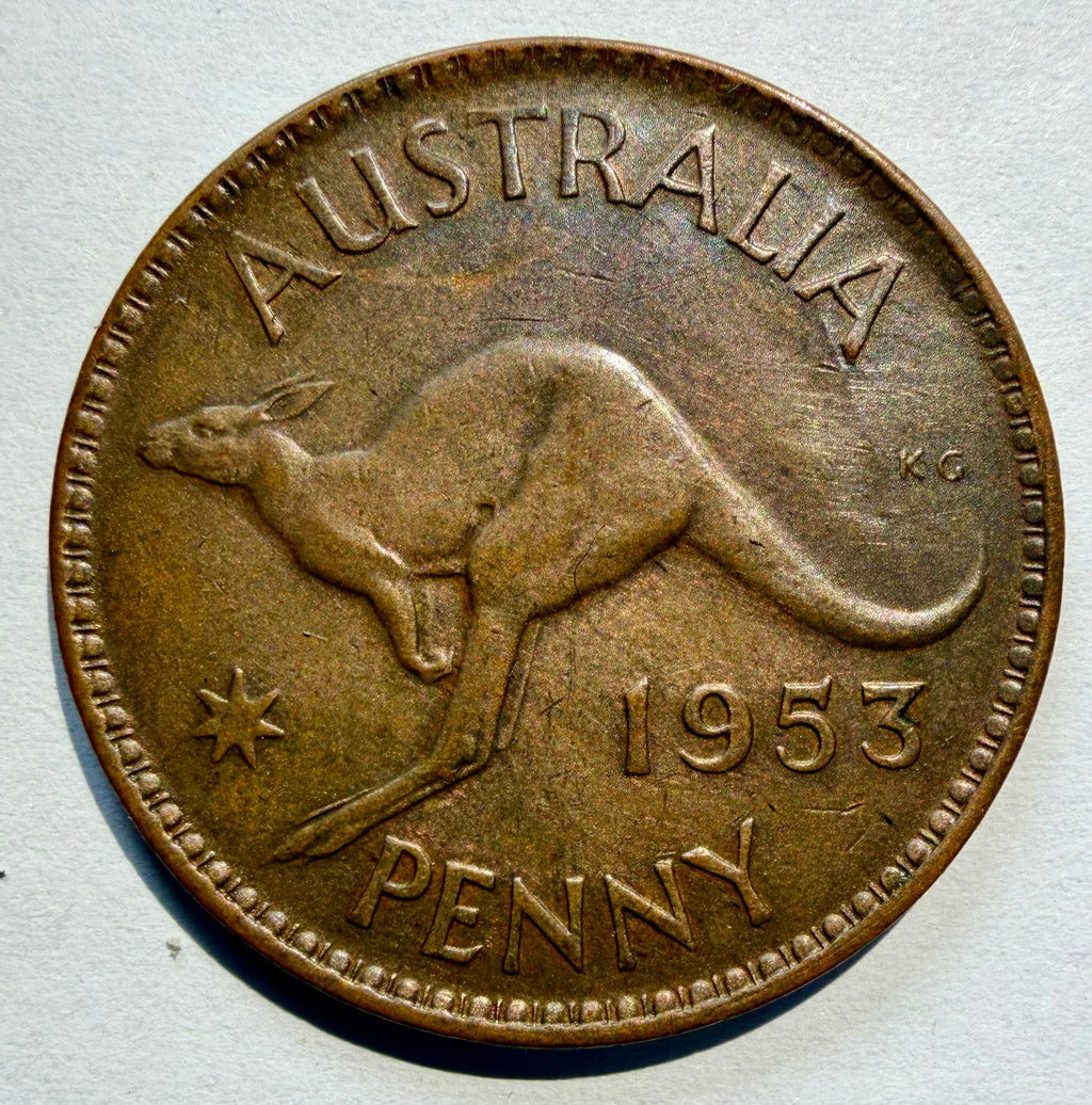 Australia Penny 1953
