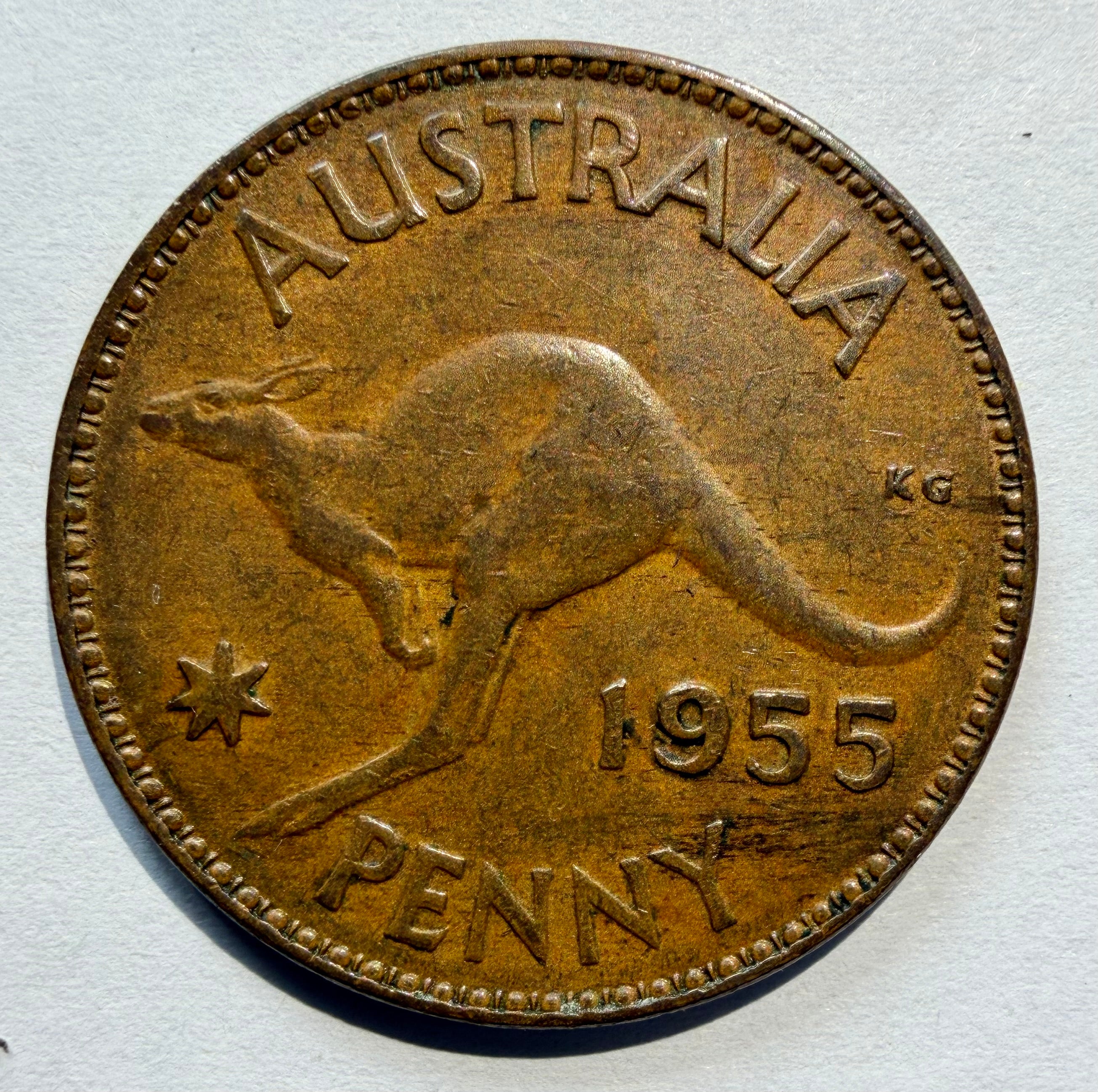 Australia Penny 1955