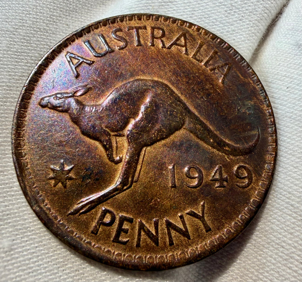 Australia Penny 1949-UNC
