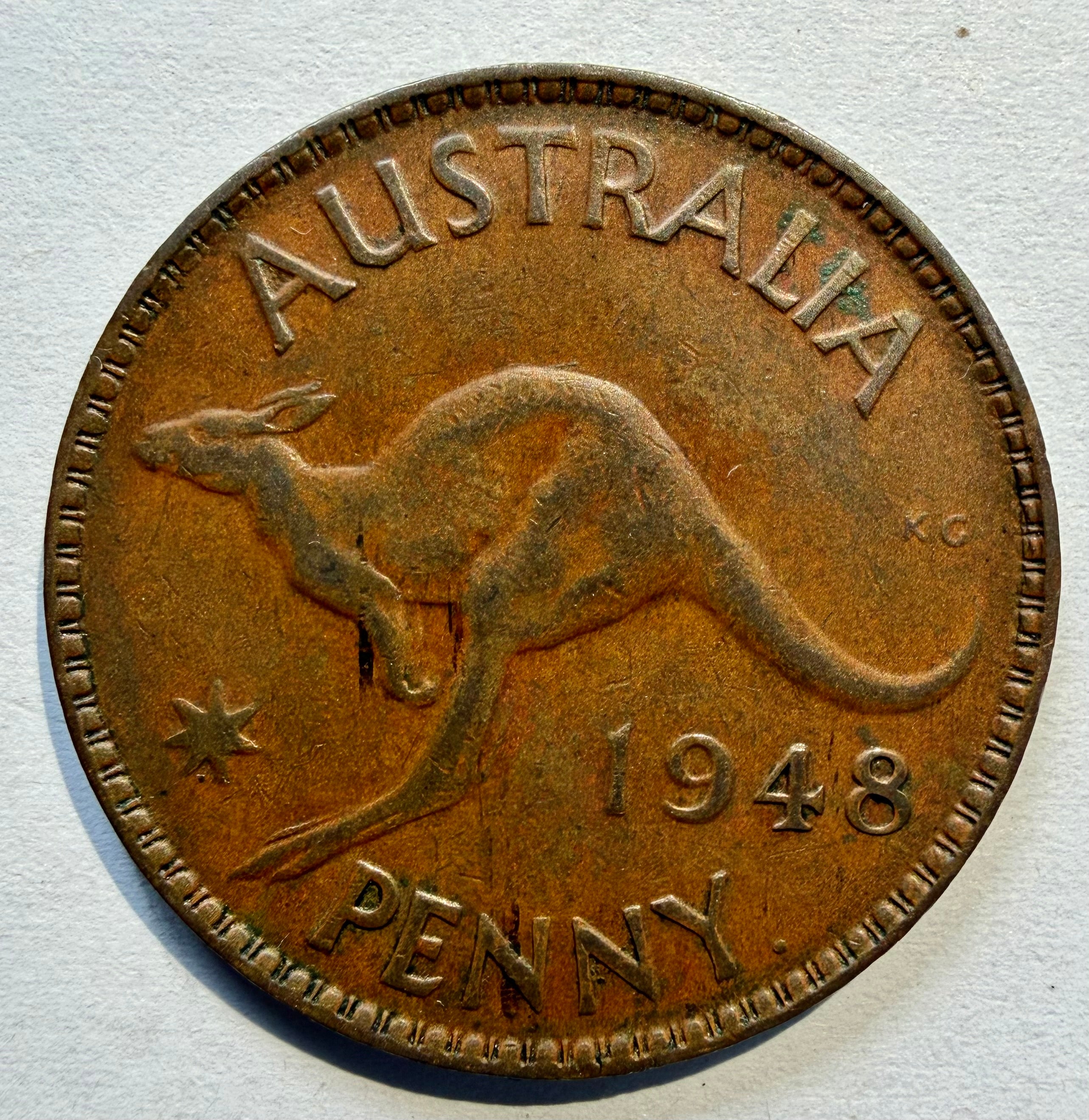 Australia Penny 1948-Perth