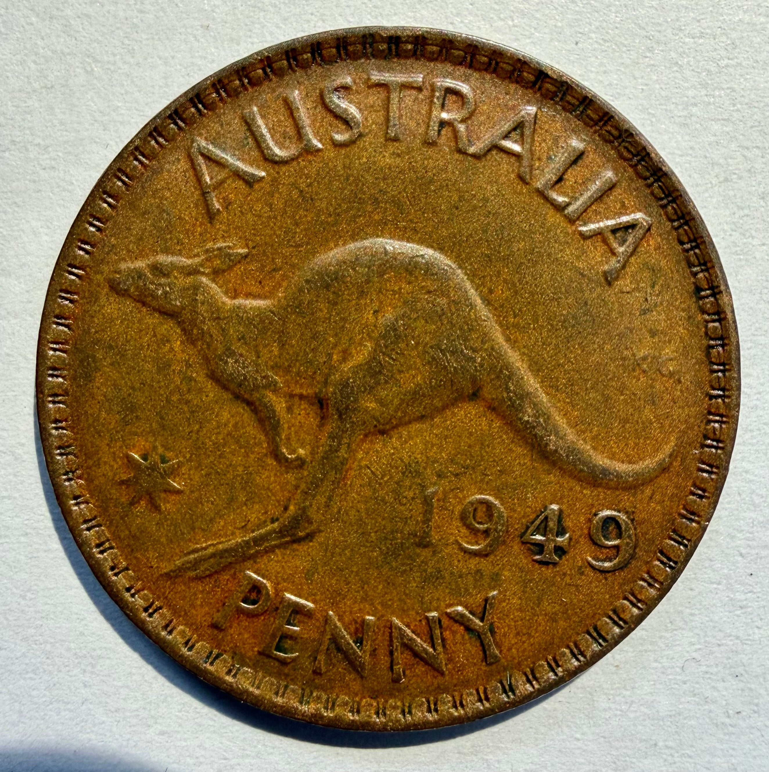 Australia Penny 1949-M