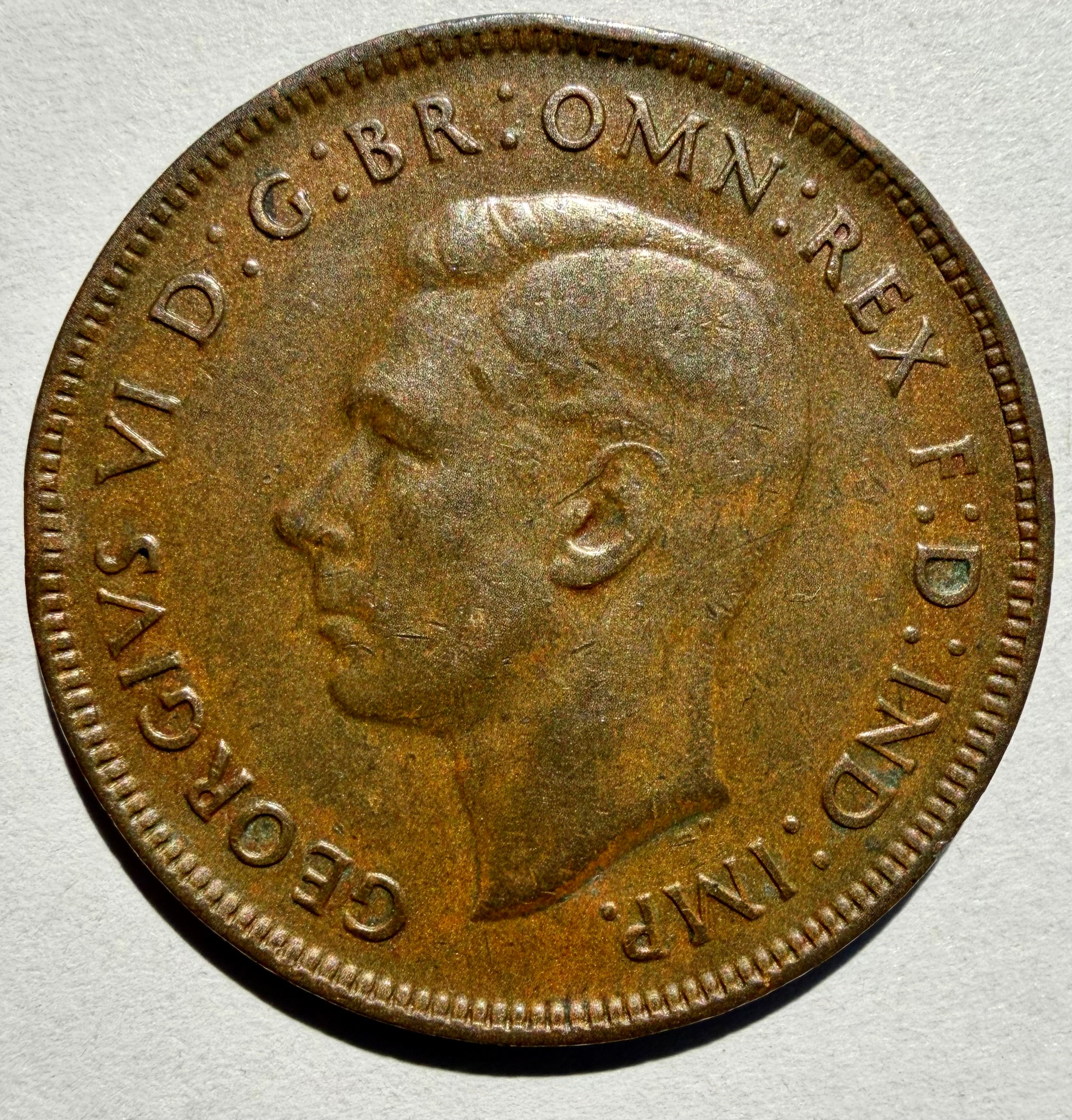 Australia Penny 1947-Perth
