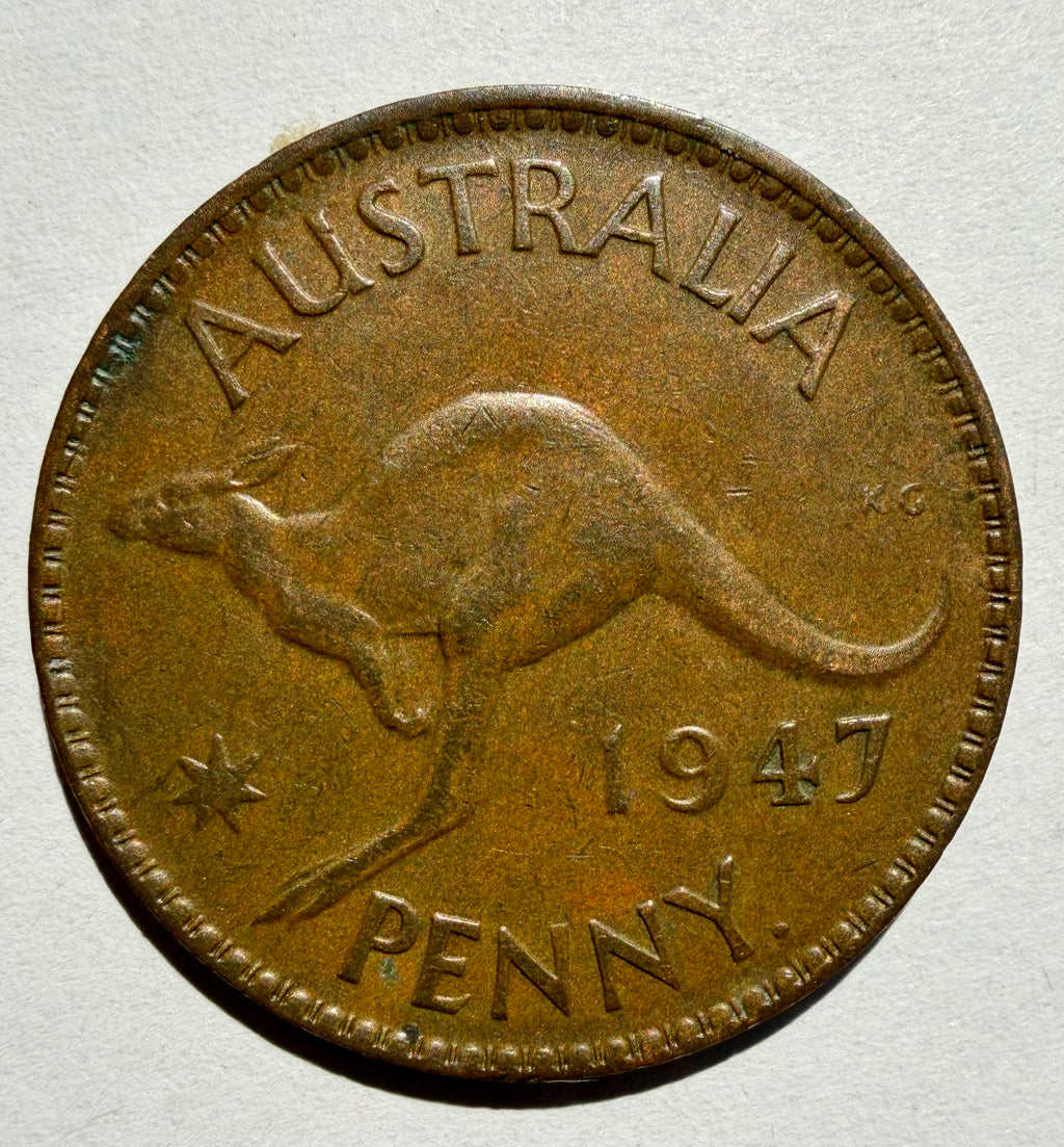 Australia Penny 1947-Perth