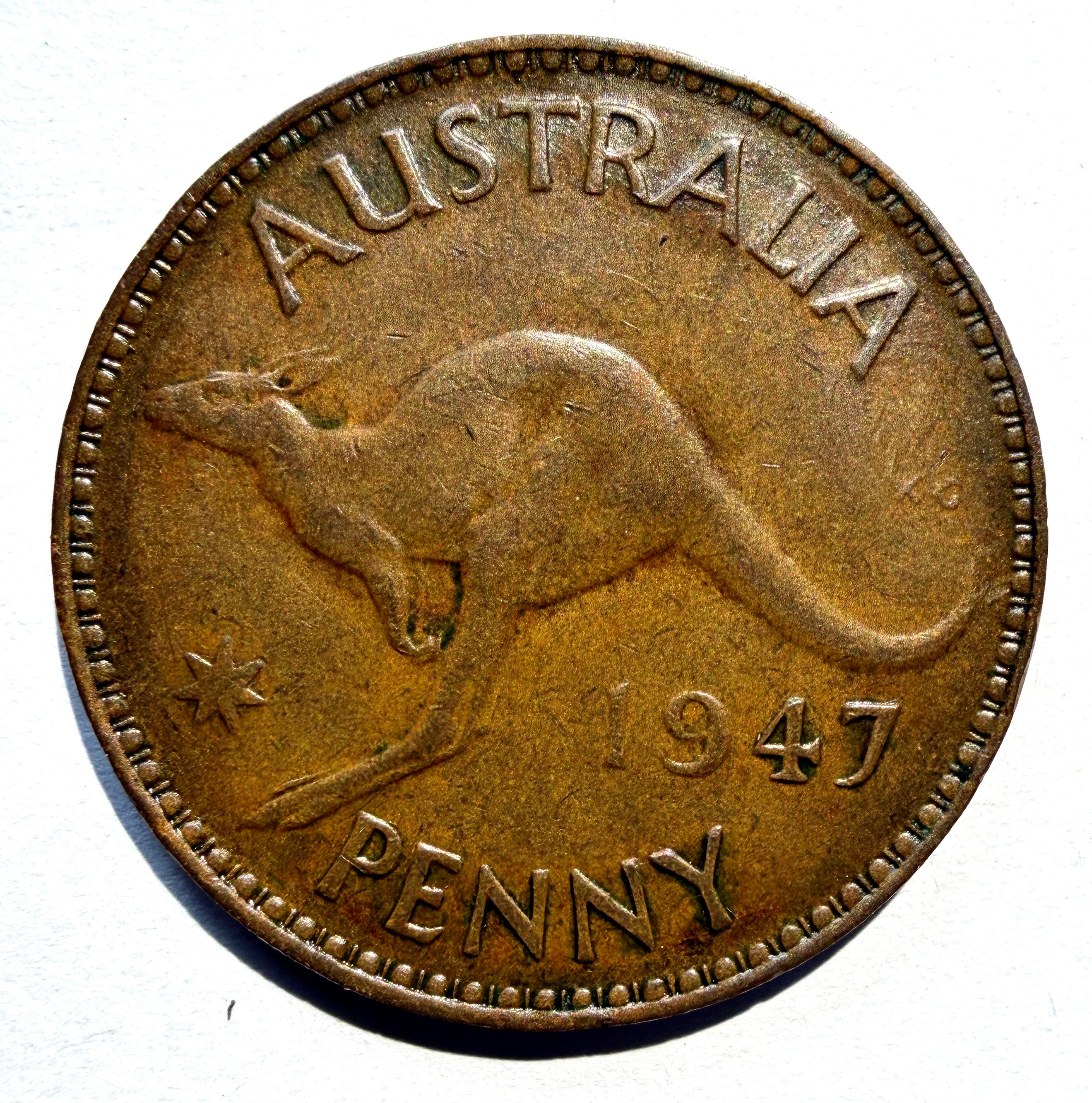 Australia Penny 1947-M