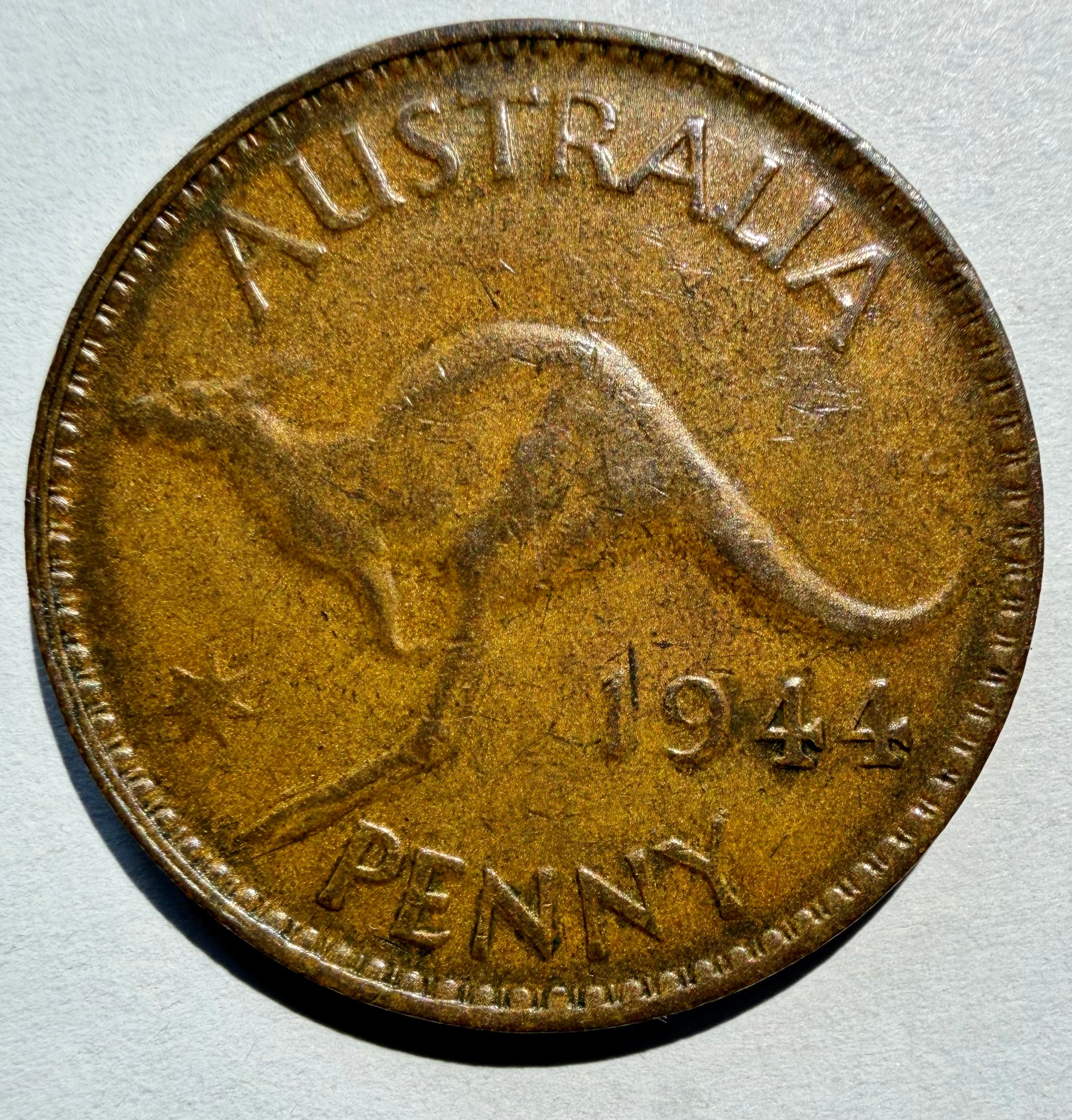 Australia Penny 1944-M