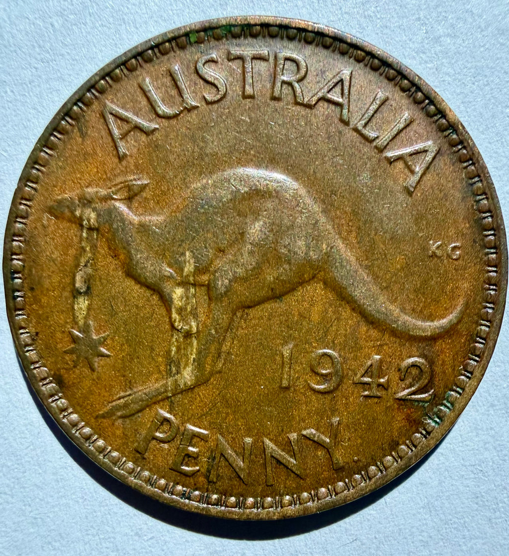 Australia Penny 1942-Perth