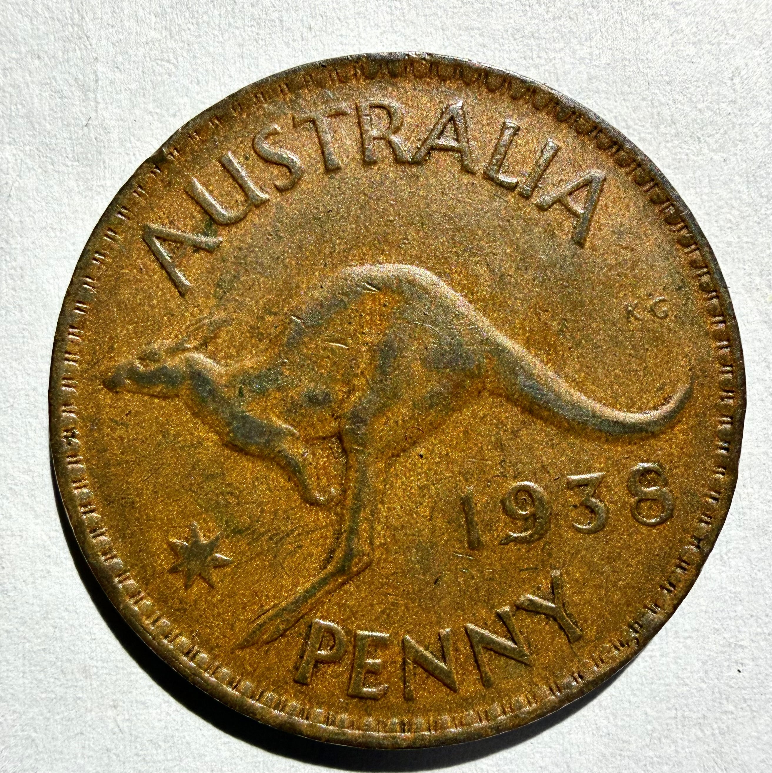 Australia Penny 1938