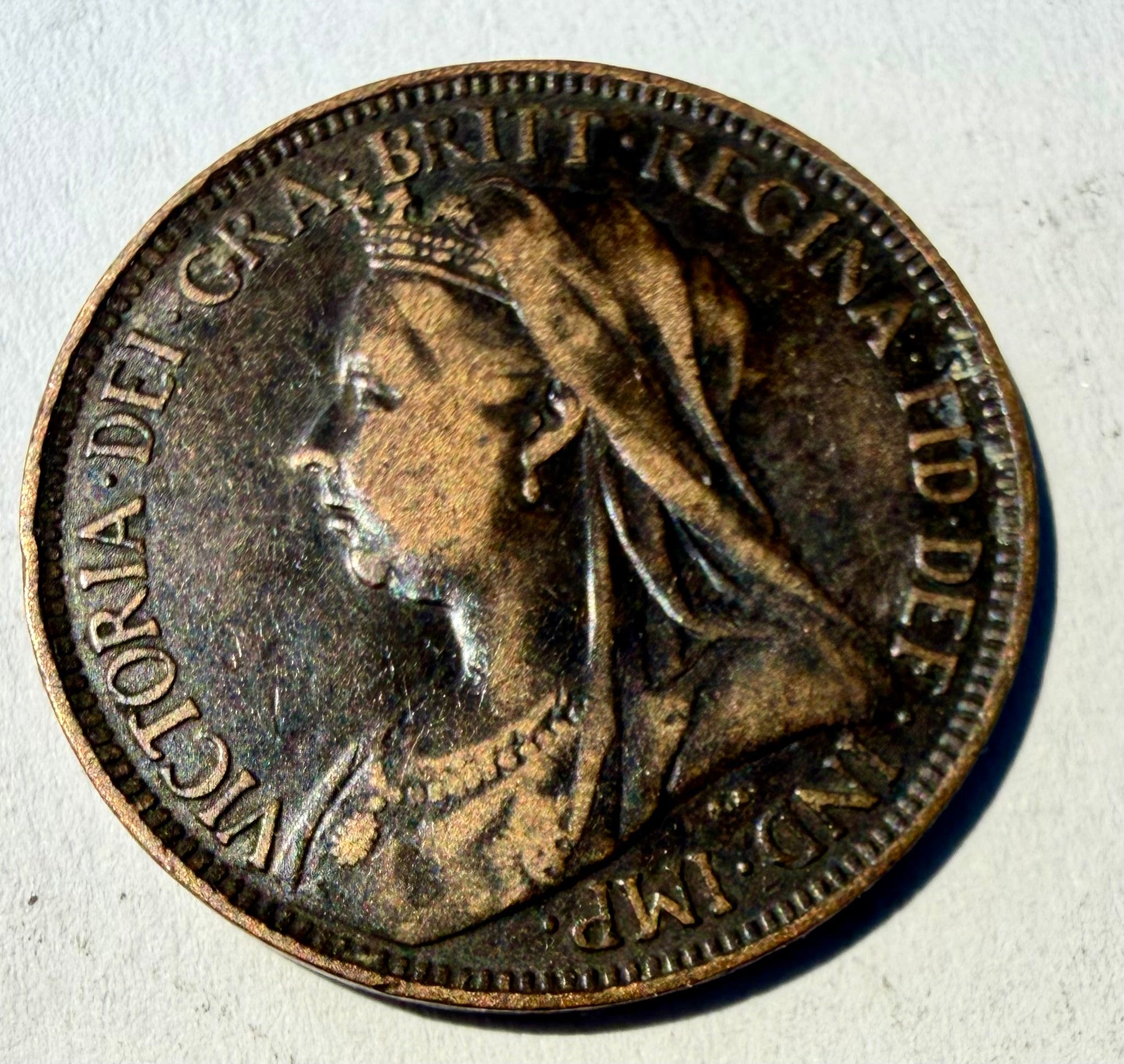 1901 Half penny