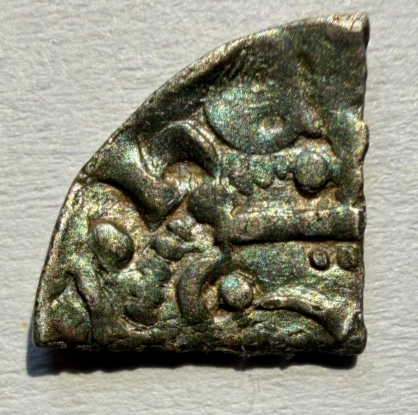 Henry III Long Cross Cut Farthing - Class 5c, Ligated ND, London Mint