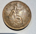 1929 King George V Farthing-high grade