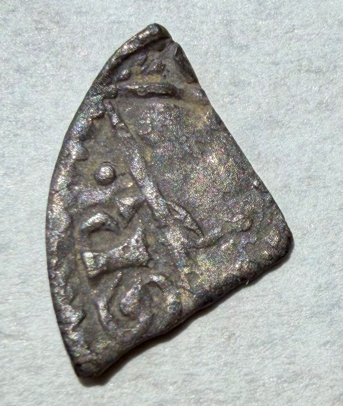 Henry III Ireland Hammered Cut Farthing 1251-1254 Dublin Mint moneyer Davi