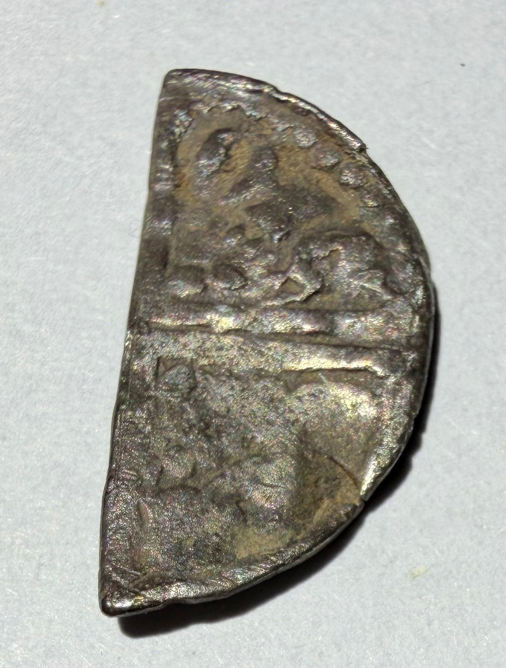 HENRY III Silver Cut Halfpenny - Class 3b Star MM