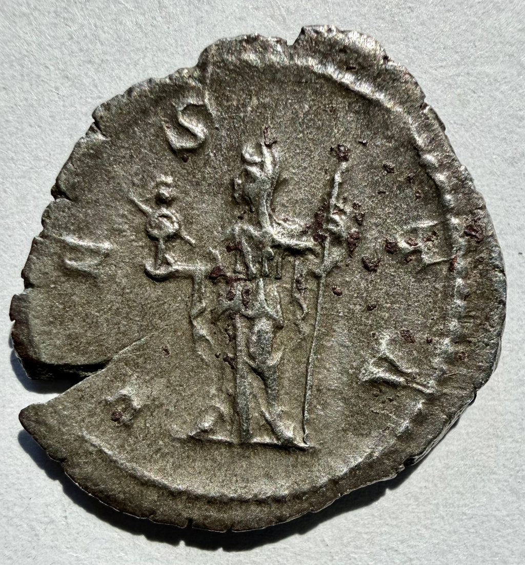 JULIA MAMAEA AR Denarius Rome Mint 222-235 AD Vesta RIC 360