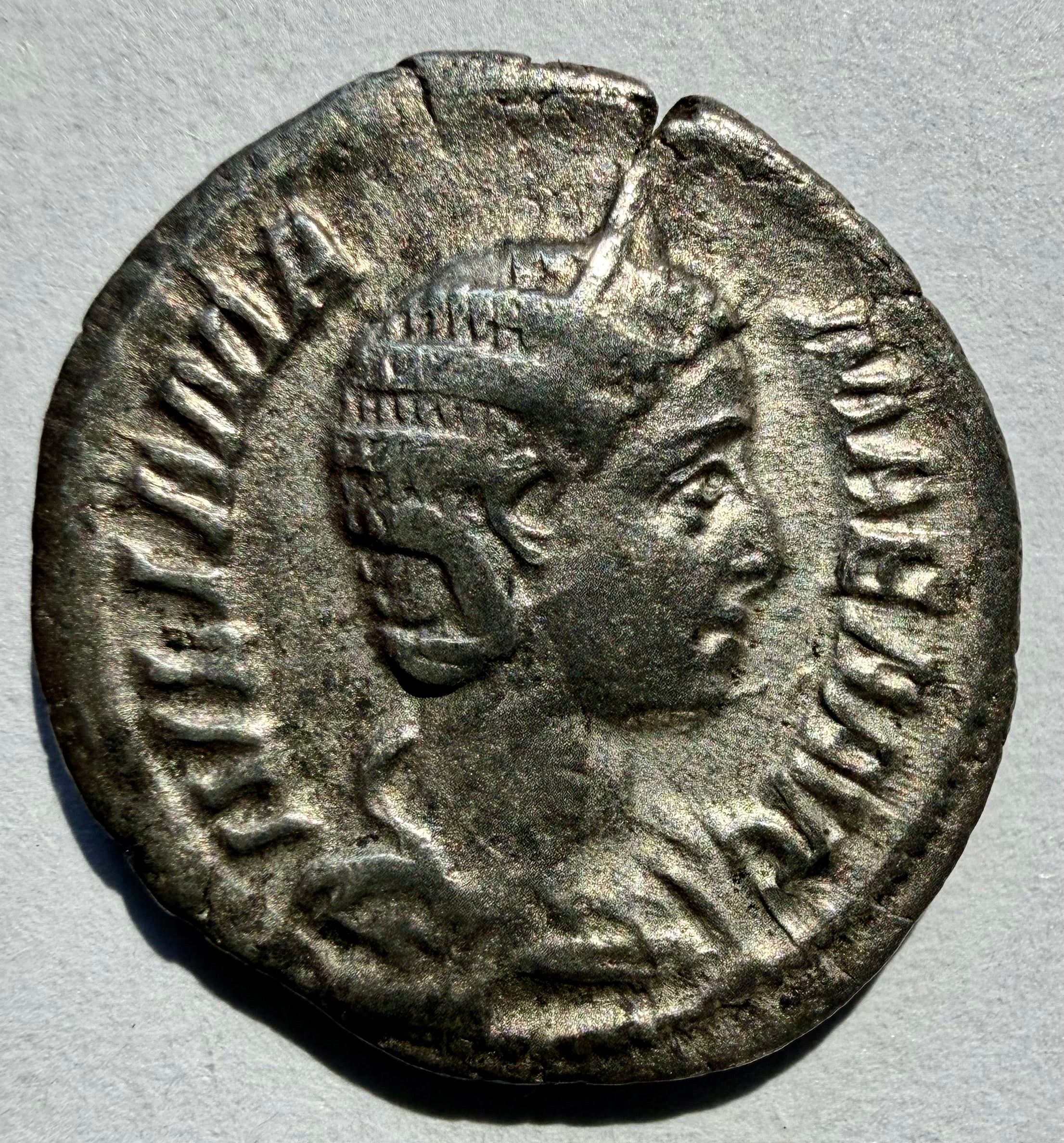 Julia Mamaea AR Denarius RIC 332 Fecunditas Seated