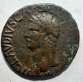 Claudius Ancient Roman As Bronze Coin 41-50 AD RIC 95 Constantiae