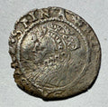 Elizabeth I Silver Hammered Penny 1560-1561 2nd Issue Cross Crosslet Spink 2558