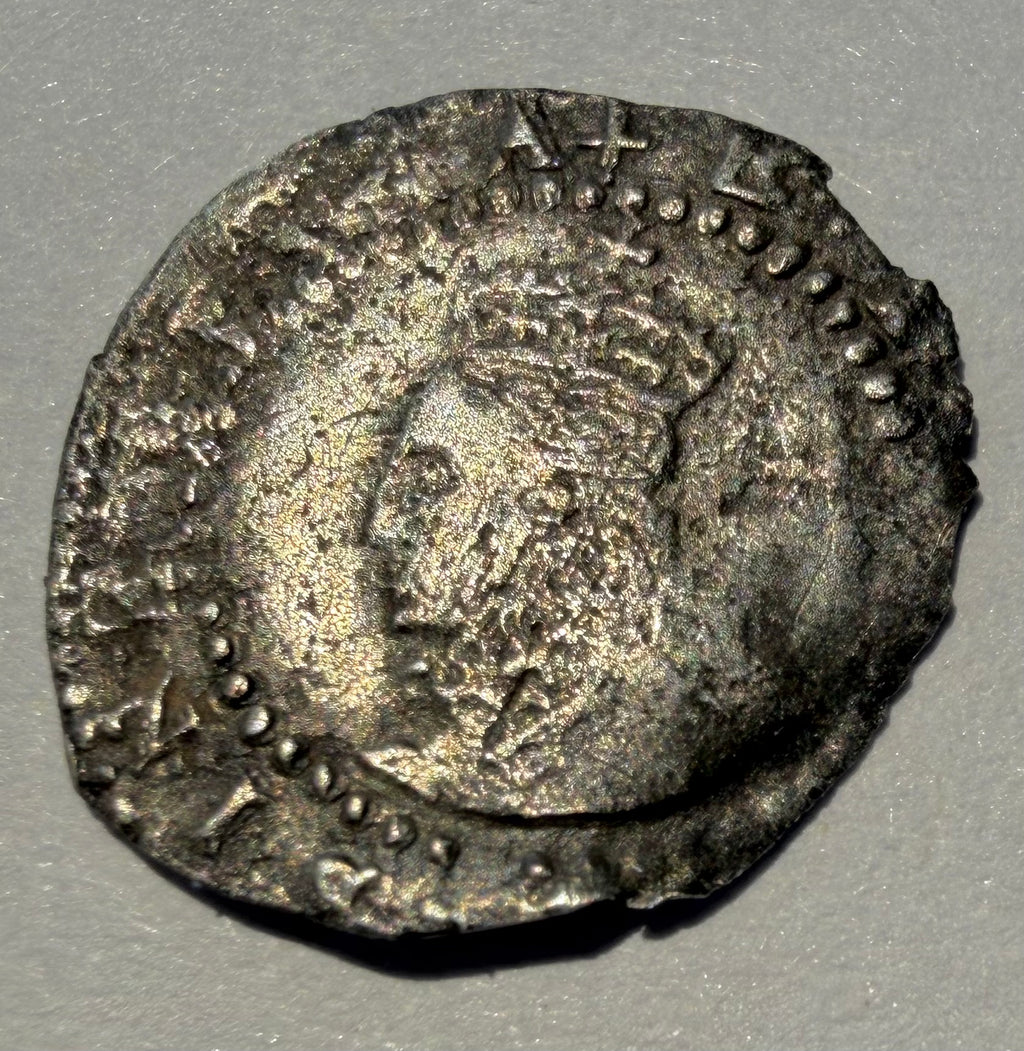 Elizabeth I 1582 Silver Penny - Sword Mintmark - Scarce type S-2575