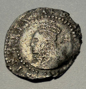 Elizabeth I 1582 Silver Penny - Sword Mintmark - Scarce type S-2575