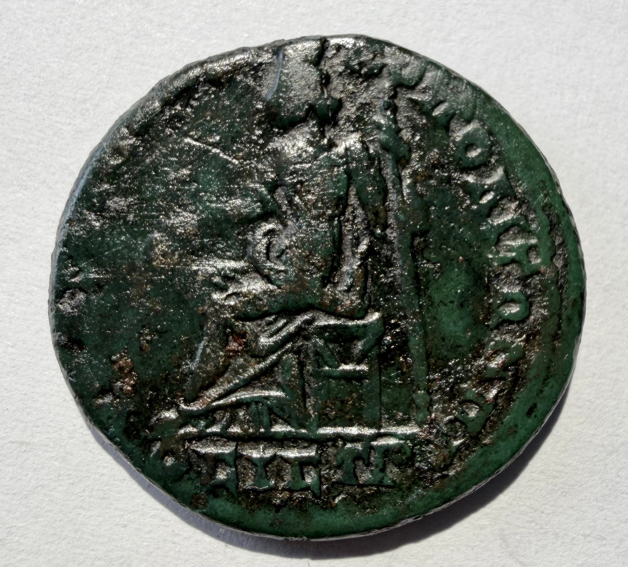DIADUMENIAN Roman Provincial Bronze AE26 Nicopolis Under Governor Longinus