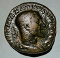 Maximinus I Thrax Heavy AE As- Fides Militvm - Roman Imperial Bronze Coin RIC 82