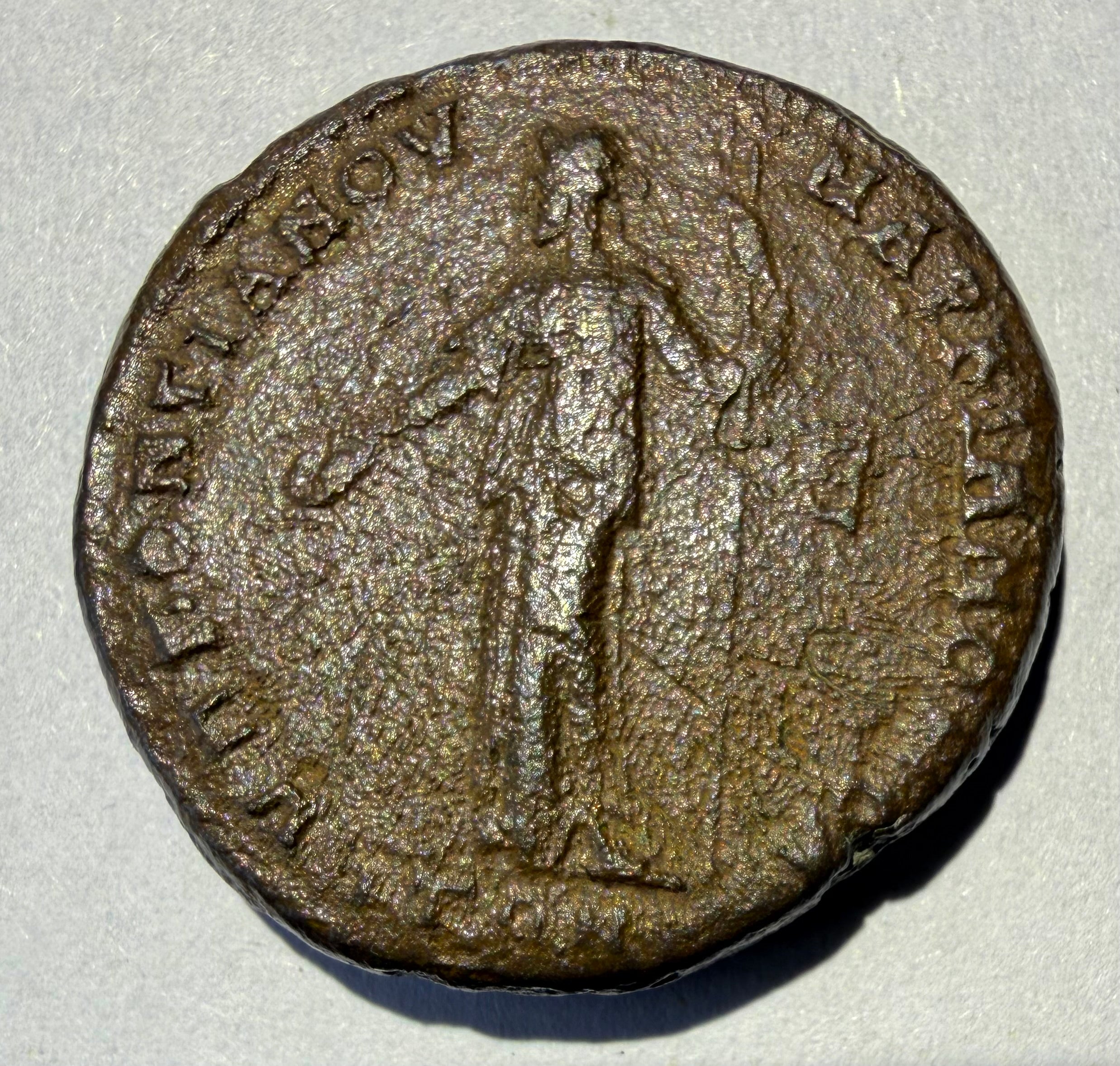Macrinus & Diadumenian AE Pentassarion Marcianopolis Apollo Moesia Inferior