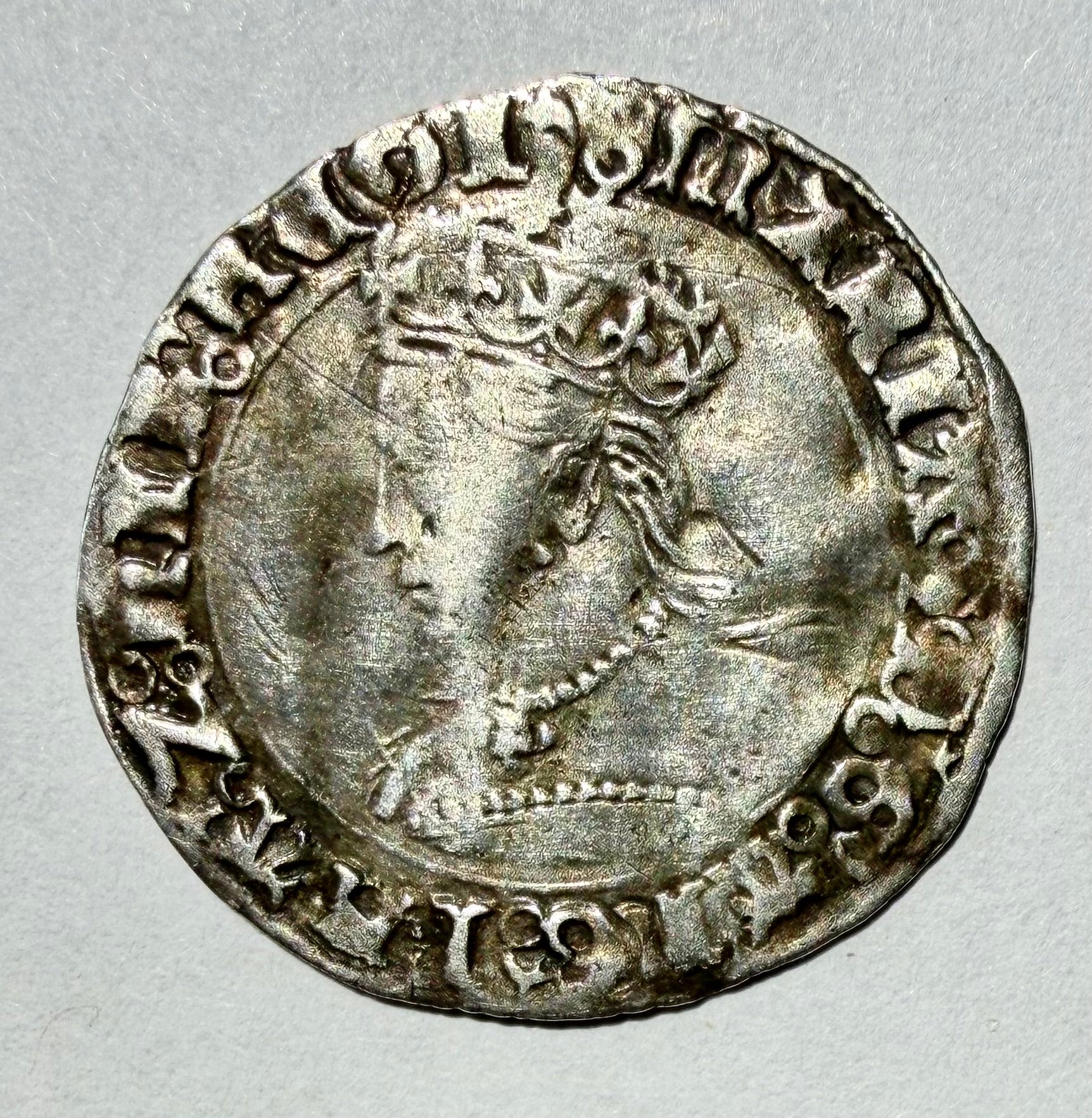 Mary I Silver Groat 1553-1554 S-2492 - High Detail Portrait