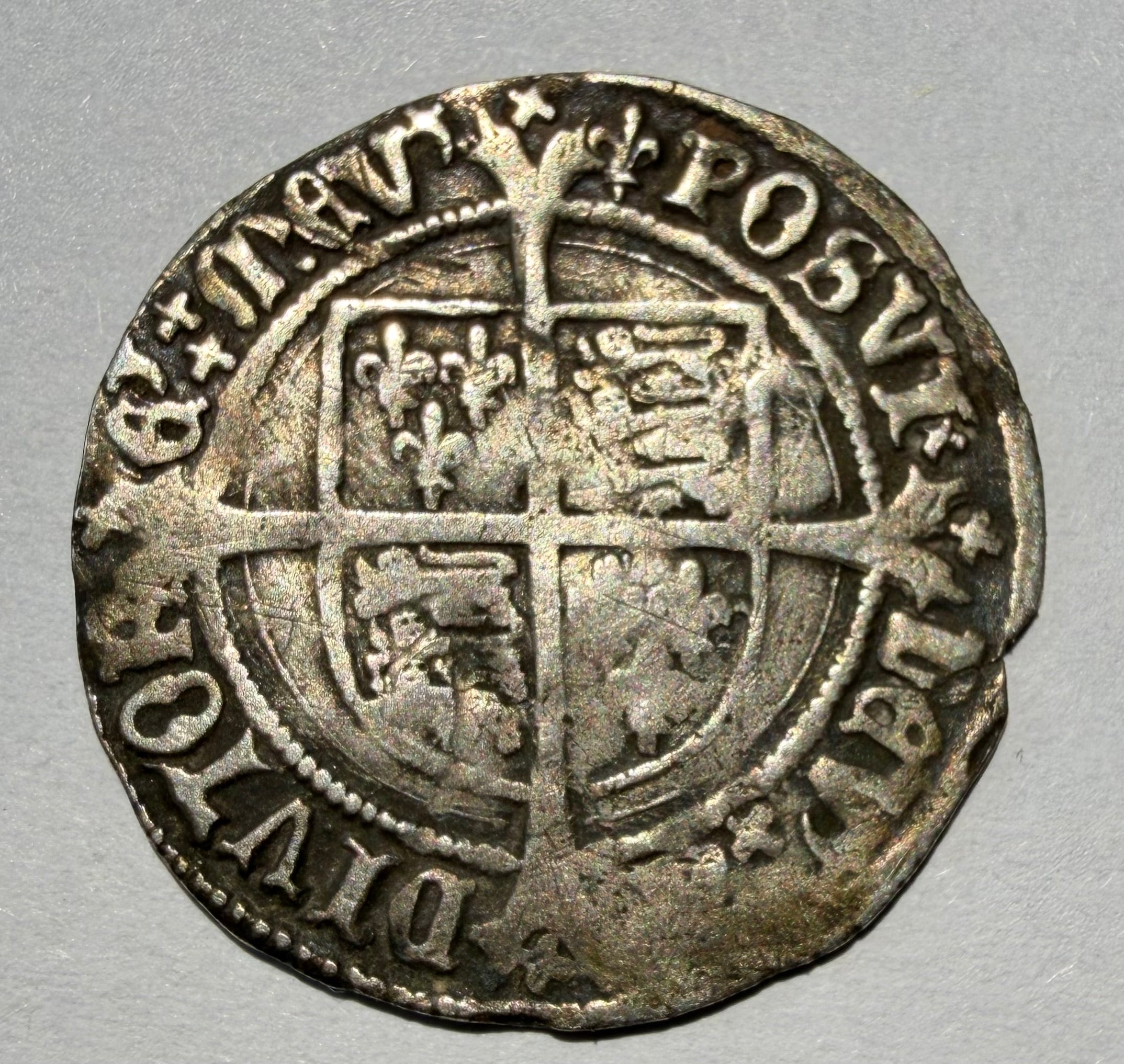 Henry VIII Silver Groat Second Coinage 1526-44 Tower Mint mm Lis Laker Bust D
