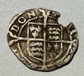 Elizabeth I Silver Hammered Penny 1560-1561 2nd Issue Cross Crosslet Spink 2558