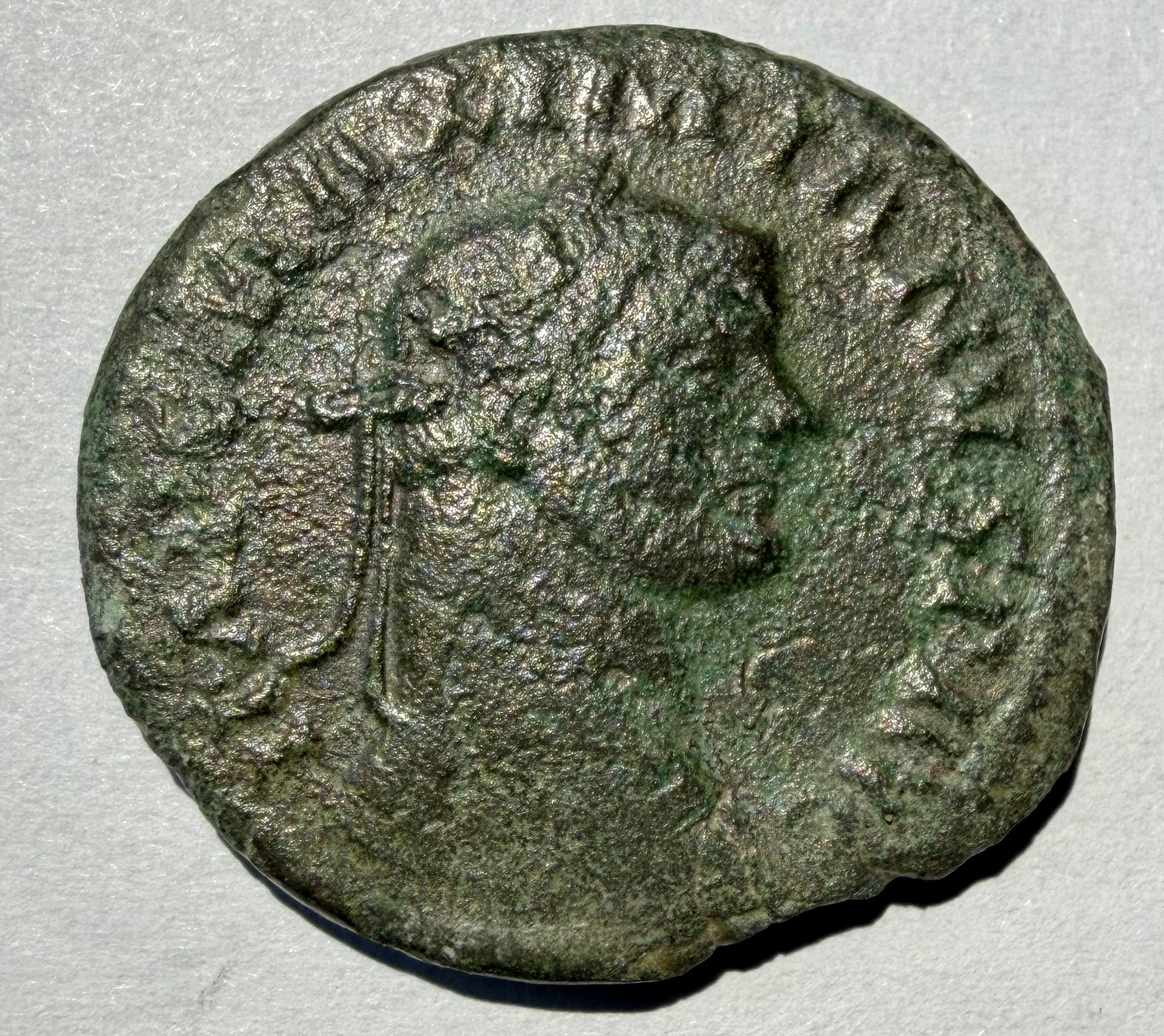 Roman Follis Maximian London Mint H-S LN Rare British Issue 307AD