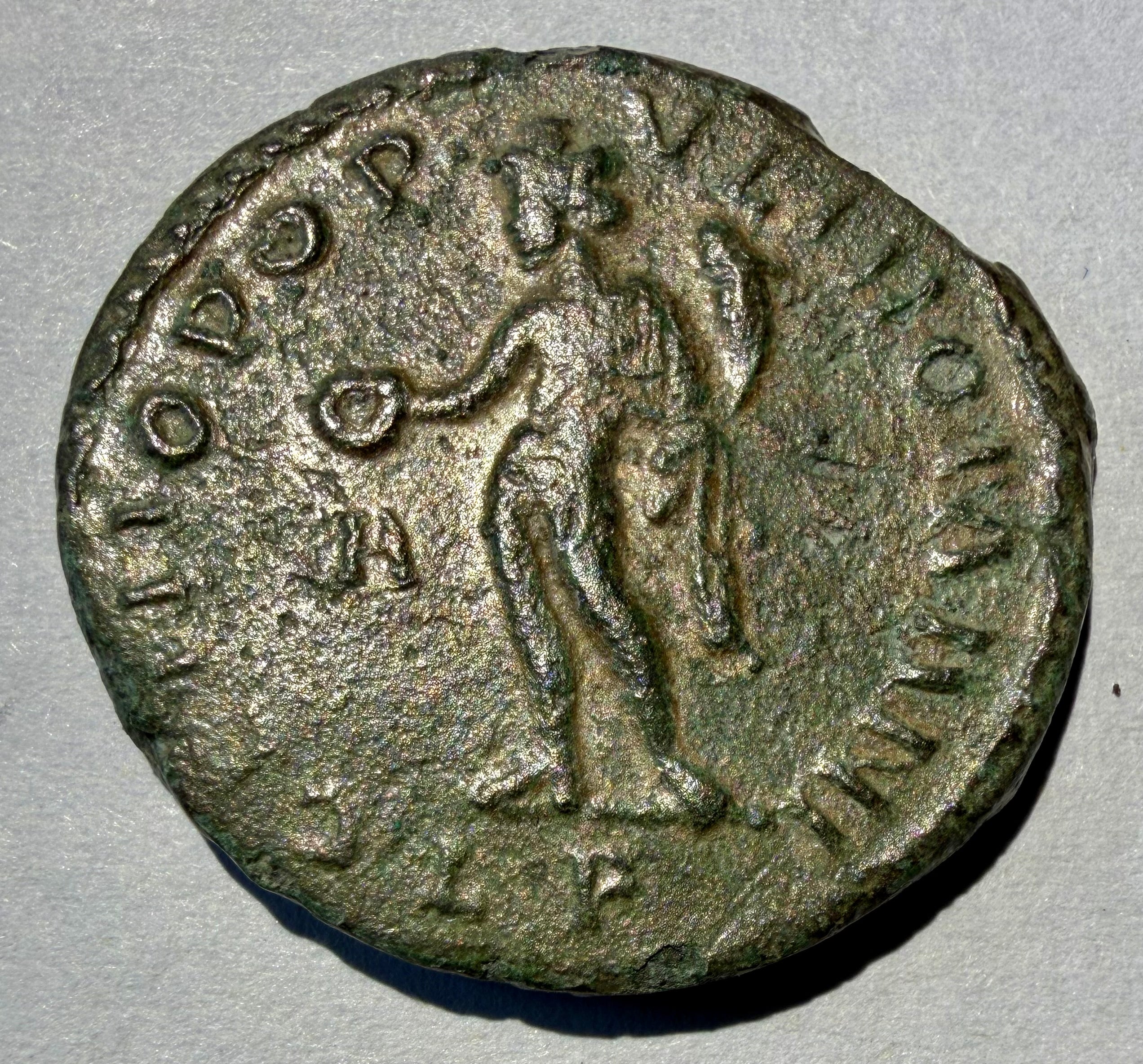 Roman Follis Maximian London Mint H-S LN Rare British Issue 307AD