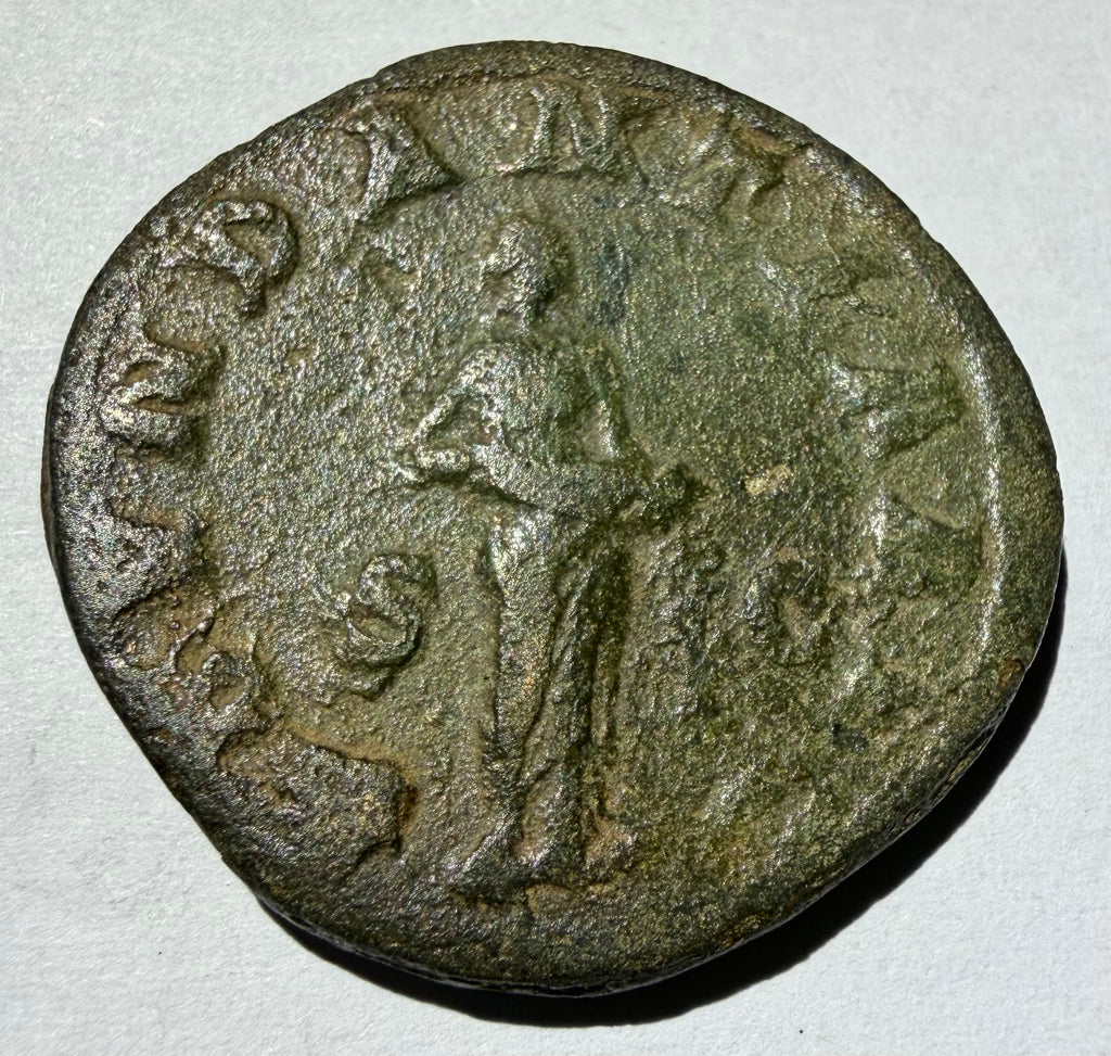 GORDIAN III Roman Imperial AE Sestertius 239 AD - Abundantia Cornucopia RIC 274a
