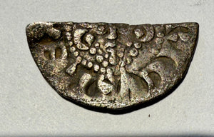 Henry III Cut Halfpenny Silver Voided Long Cross Coin Class 3b Nicole